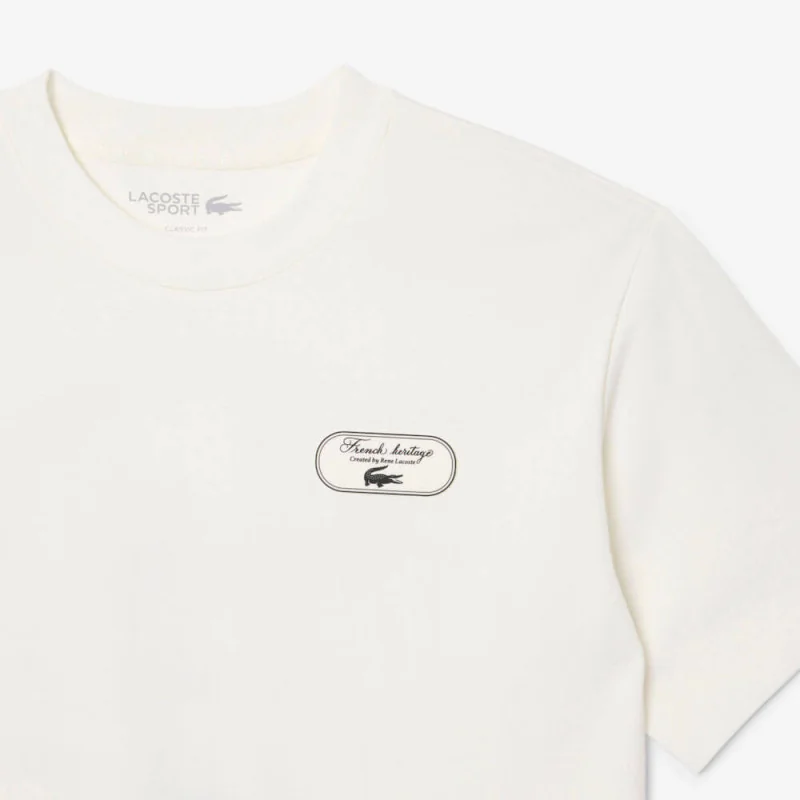 Lacoste Heritage Graphic Tee Homme AH26
