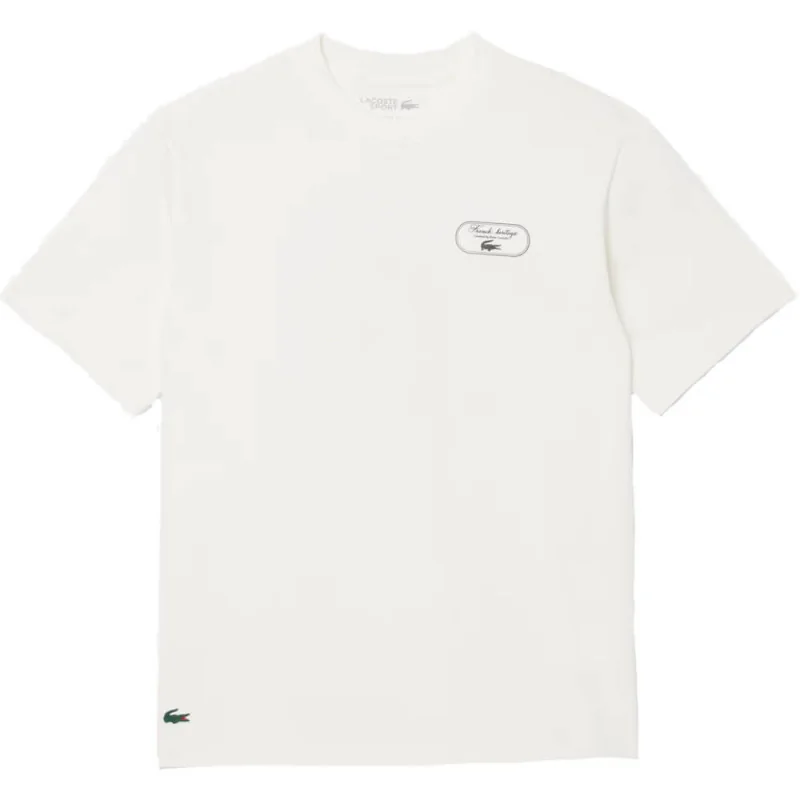 Lacoste Heritage Graphic Tee Homme AH26